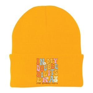 In My Double Digits Era 10th Birthday Knit Cap Winter Beanie