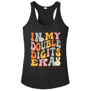 In My Double Digits Era 10th Birthday Ladies PosiCharge Competitor Racerback Tank