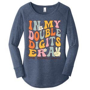 In My Double Digits Era 10th Birthday Women's Perfect Tri Tunic Long Sleeve Shirt