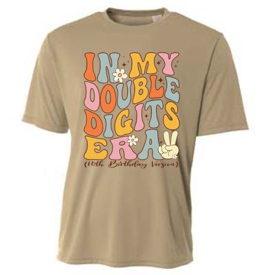 In My Double Digits Era 10th Birthday Cooling Performance Crew T-Shirt