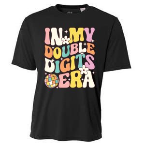 In My Double Digits Era Retro 10 Year Old 10th Birthday Cooling Performance Crew T-Shirt