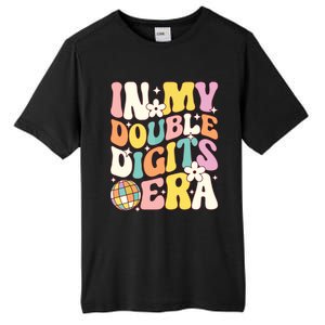 In My Double Digits Era Retro 10 Year Old 10th Birthday Tall Fusion ChromaSoft Performance T-Shirt