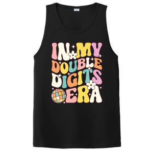 In My Double Digits Era Retro 10 Year Old 10th Birthday PosiCharge Competitor Tank