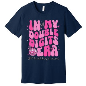 In My Double Digits Era 10th Birthday Version Premium T-Shirt