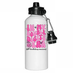 In My Double Digits Era 10th Birthday Version Aluminum Water Bottle