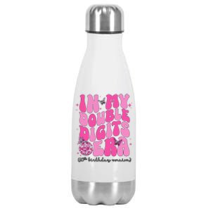 In My Double Digits Era 10th Birthday Version Stainless Steel Insulated Water Bottle