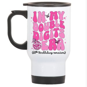 In My Double Digits Era 10th Birthday Version Stainless Steel Travel Mug