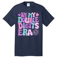 In My Double Digits Era Retro 10 Year Old 10th Birthday Girl Tall T-Shirt