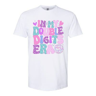 In My Double Digits Era Retro 10 Year Old 10th Birthday Girl Softstyle CVC T-Shirt