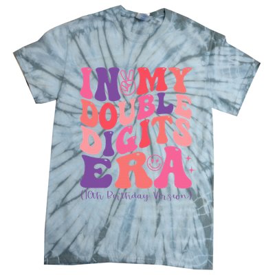 In My Double Digits Era 10th Birthday Tie-Dye T-Shirt