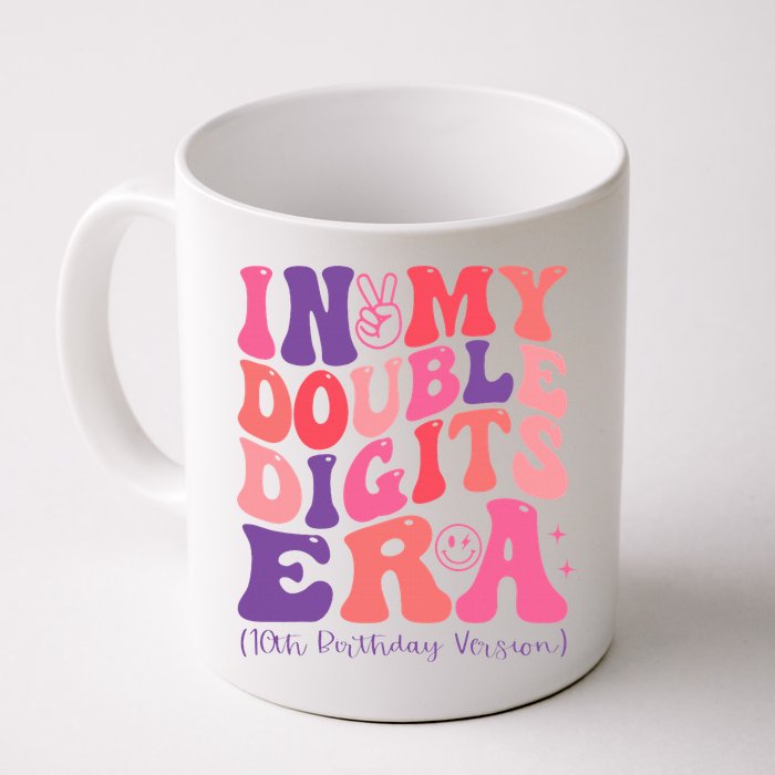 In My Double Digits Era 10th Birthday Mug