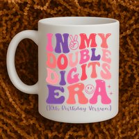 In My Double Digits Era 10th Birthday Mug