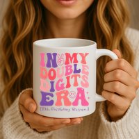 In My Double Digits Era 10th Birthday Mug