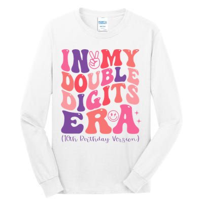 In My Double Digits Era 10th Birthday Tall Long Sleeve T-Shirt