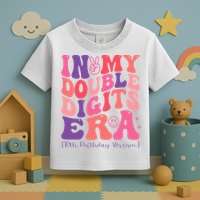 In My Double Digits Era 10th Birthday Toddler T-Shirt