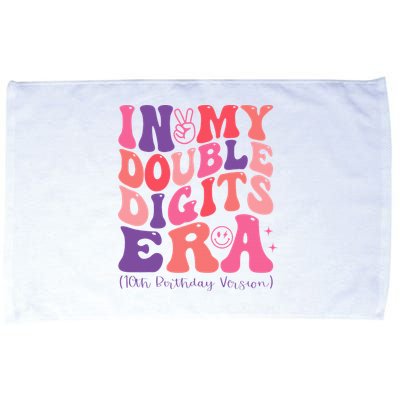 In My Double Digits Era 10th Birthday Microfiber Hand Towel