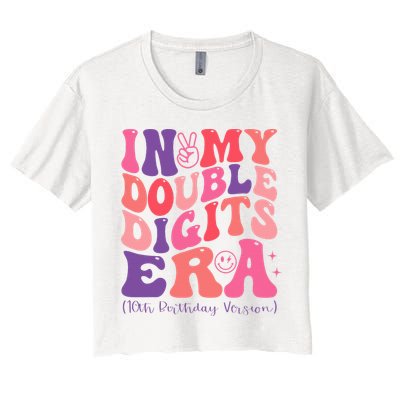 In My Double Digits Era 10th Birthday Crop Top
