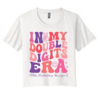 In My Double Digits Era 10th Birthday Crop Top