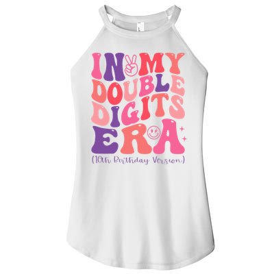 In My Double Digits Era 10th Birthday Women's Perfect Tri Rocker Tank