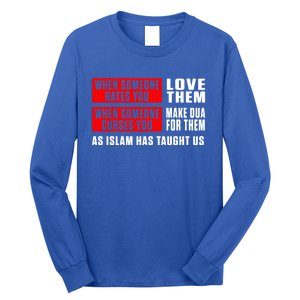 Islam Muslim Dua Allah Alhamdulillah Religion Ramadan Gift Cute Gift Long Sleeve Shirt