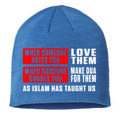 Islam Muslim Dua Allah Alhamdulillah Religion Ramadan Gift Cute Gift Sustainable Beanie