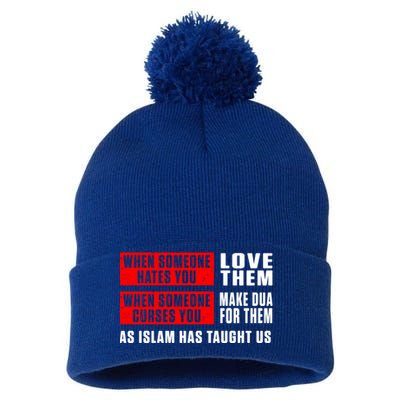 Islam Muslim Dua Allah Alhamdulillah Religion Ramadan Gift Cute Gift Pom Pom 12in Knit Beanie