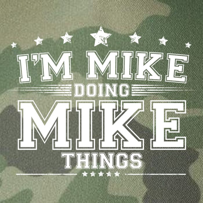 Im Mike Doing Mike Things Legacy Tie Dye Trucker Hat