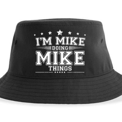Im Mike Doing Mike Things Sustainable Bucket Hat