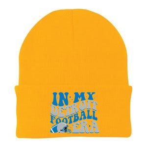 In My Detroit Football Era Sports Fan Knit Cap Winter Beanie