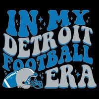 In My Detroit Football Era Sports Fan Visor