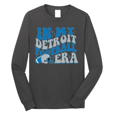 In My Detroit Football Era Sports Fan Long Sleeve Shirt