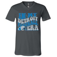 In My Detroit Football Era Sports Fan V-Neck T-Shirt