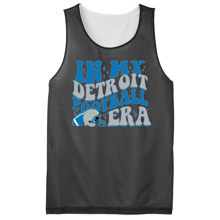 In My Detroit Football Era Sports Fan Mesh Reversible Basketball Jersey Tank