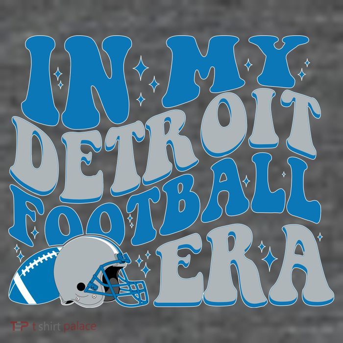 In My Detroit Football Era Sports Fan Tank Top