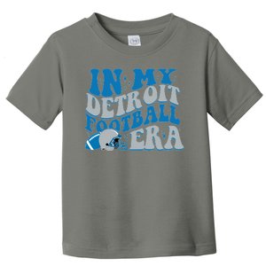 In My Detroit Football Era Sports Fan Toddler T-Shirt