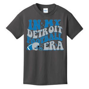 In My Detroit Football Era Sports Fan Kids T-Shirt