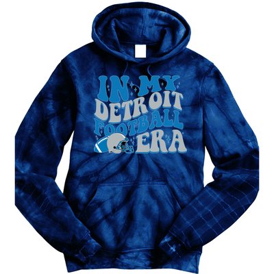 In My Detroit Football Era Sports Fan Tie Dye Hoodie