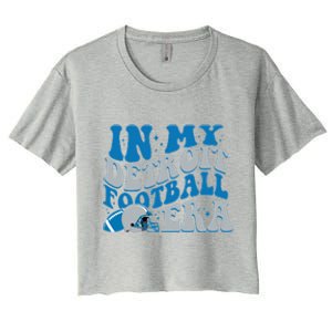 In My Detroit Football Era Sports Fan Women's Crop Top Tee