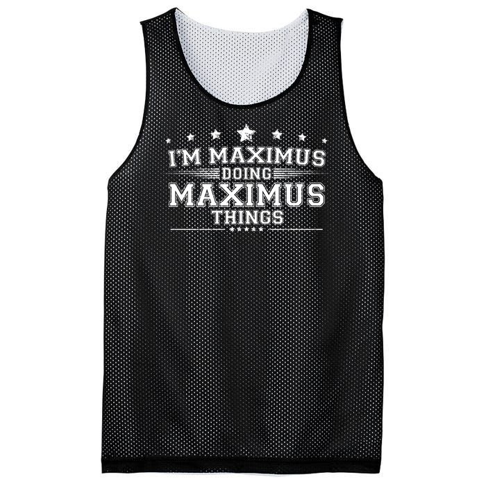 Im Maximus Doing Maximus Things Mesh Reversible Basketball Jersey Tank