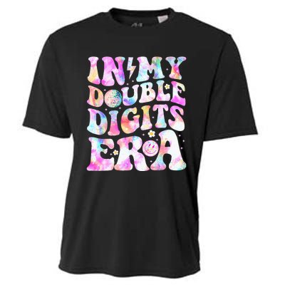 In My Double Digits Era Funny 10th Bday Cooling Performance Crew T-Shirt