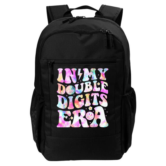 In My Double Digits Era Funny 10th Bday Daily Commute Backpack