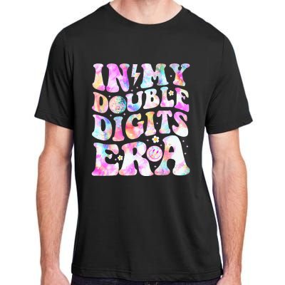 In My Double Digits Era Funny 10th Bday Adult ChromaSoft Performance T-Shirt