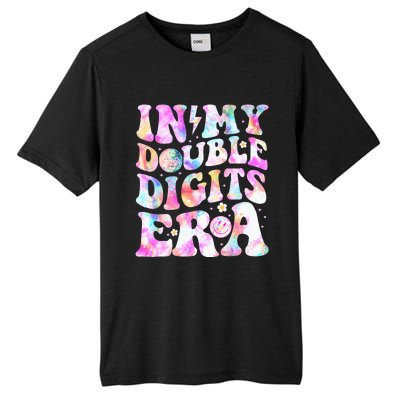 In My Double Digits Era Funny 10th Bday Tall Fusion ChromaSoft Performance T-Shirt