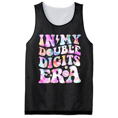 In My Double Digits Era Funny 10th Bday Mesh Reversible Basketball Jersey Tank