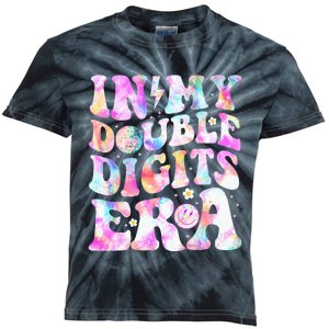 In My Double Digits Era Funny 10th Bday Kids Tie-Dye T-Shirt