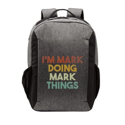 IM Mark Doing Mark Things Funny First Name Mark Vector Backpack