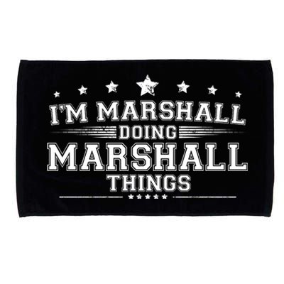 Im Marshall Doing Marshall Things Microfiber Hand Towel