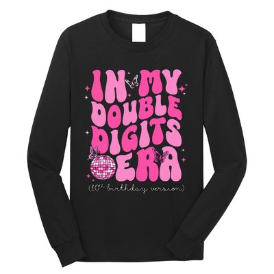 In My Double Digits Era 10th Birthday Version Long Sleeve Shirt