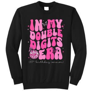 In My Double Digits Era 10th Birthday Version Tall Sweatshirt