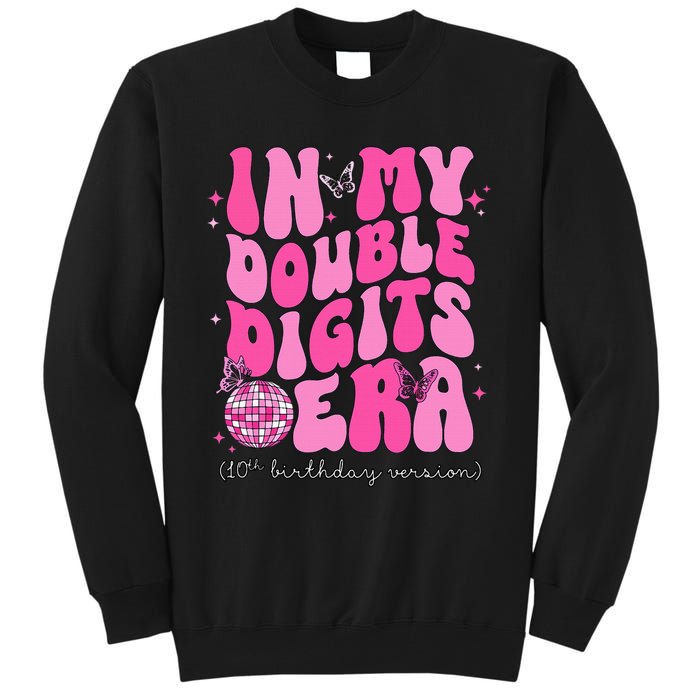 In My Double Digits Era 10th Birthday Version Tall Sweatshirt